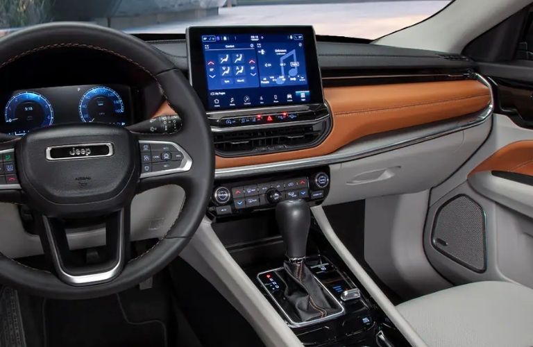 
Infotainment system of a 2022 Jeep Compass